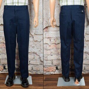 Men's Dark Blue DICKIES 874 Original Fit Work Pants - 36 X 30